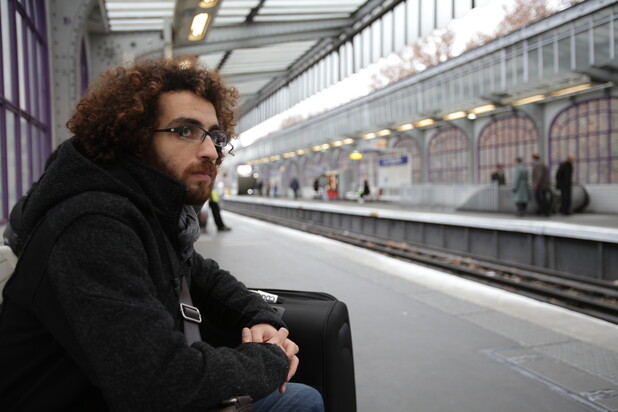 Mazen Maarouf, the Palestinian-Lebanese writer whose poetry appears in Words Without Borders' Palestine special issue.