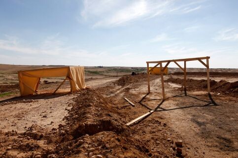 Palestinian Bedouins in alAraqib 