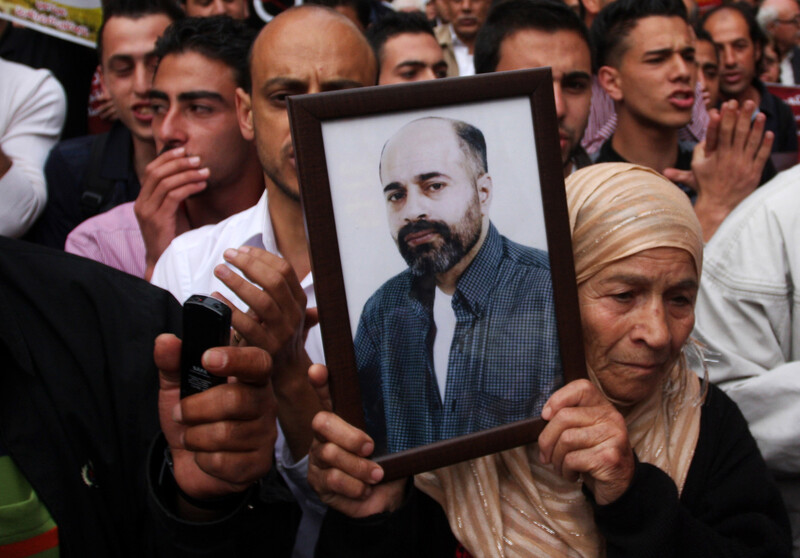 In photos: widespread solidarity with hunger striking Palestinian ...