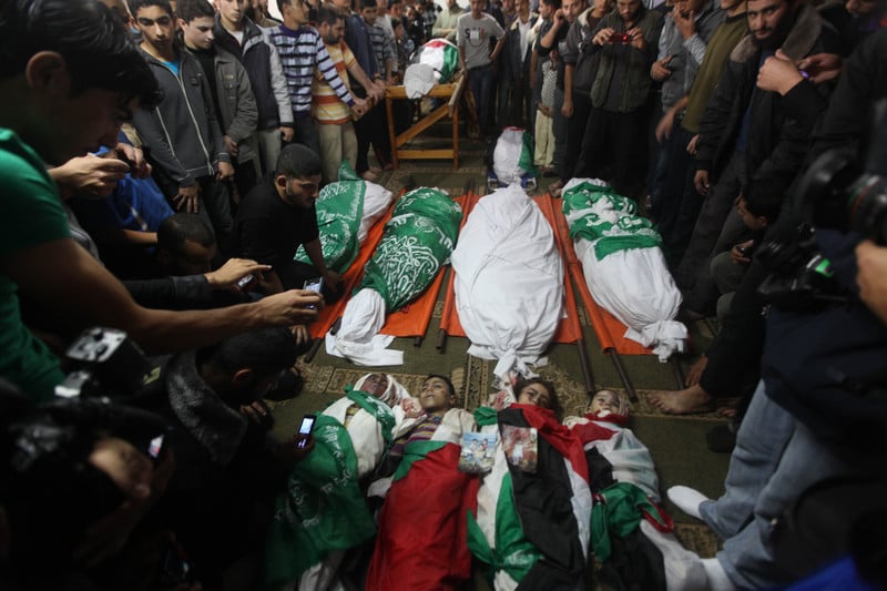 In photos: Gaza buries its children as Israeli attacks intensify | The  Electronic Intifada