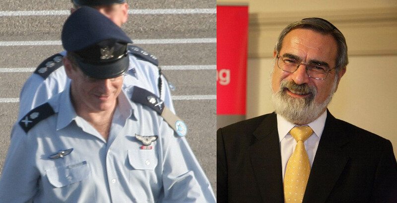 Eliezer Shkedi and Jonathan Sacks