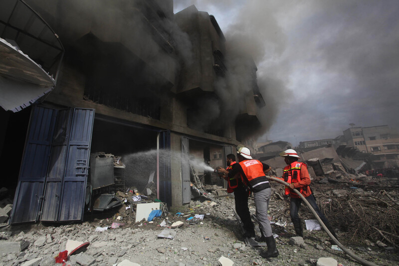 Risking Their Lives To Save Lives: Gaza's First Responders 