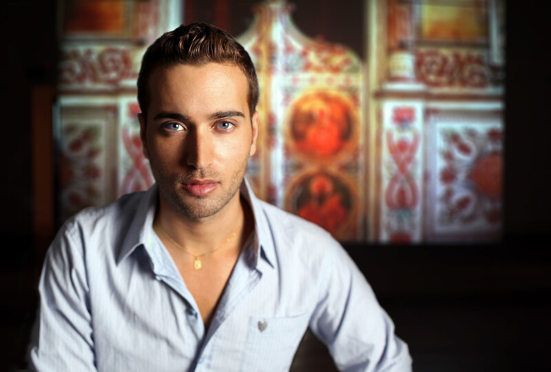 Portrait of young man