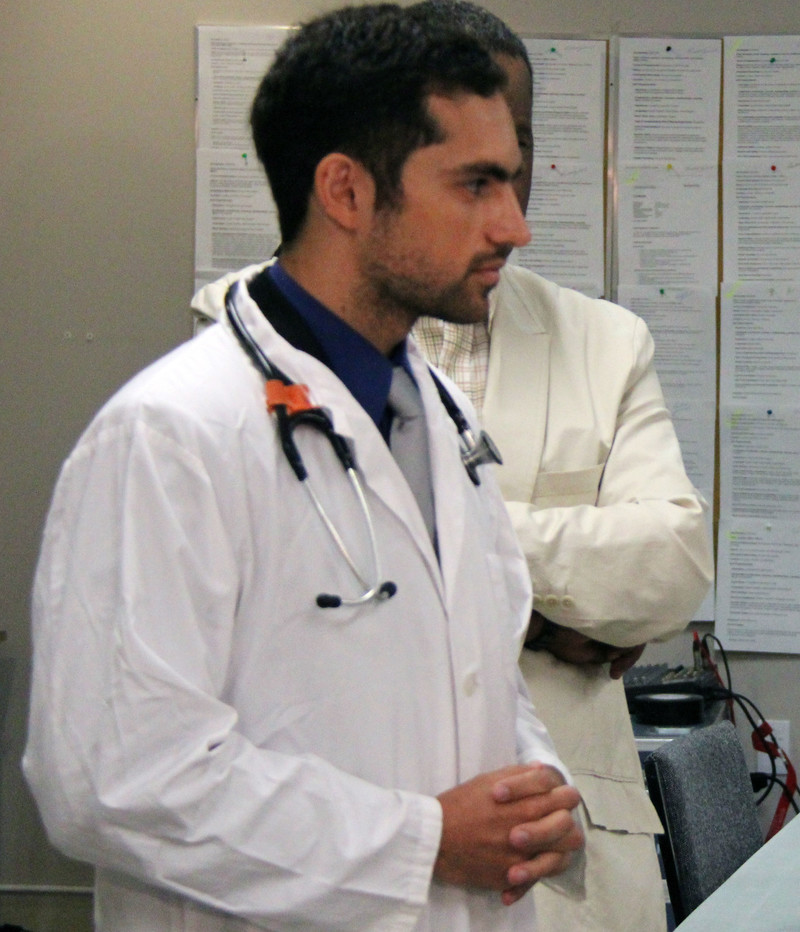 Doctor Tarek Loubani in Gaza working to produce medical industry's