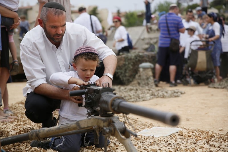 Disturbing photos show militarization of Israeli children | The Electronic  Intifada