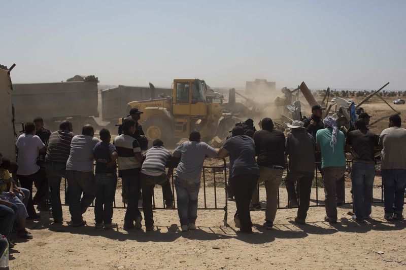 Palestinian Bedouin Homes Demolished By Israel | The Electronic Intifada