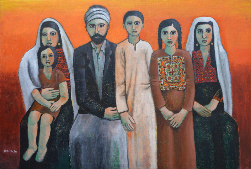 'Dabdoub Family, Bethlehem, 1900', Nabil Anani