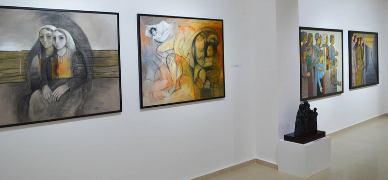 Narratives exhibition, Zawyeh Gallery, Ramallah