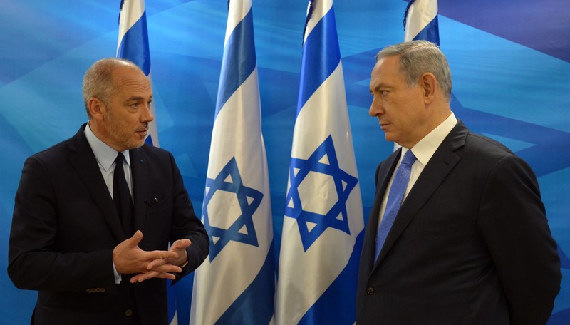 France’s Orange dumps Israeli affiliate that backed Gaza war 2015-6-12_stephane_richard-netanyahu
