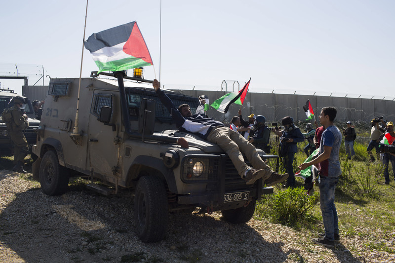 Palestine, A Month in Pictures 160219-bilin-protest