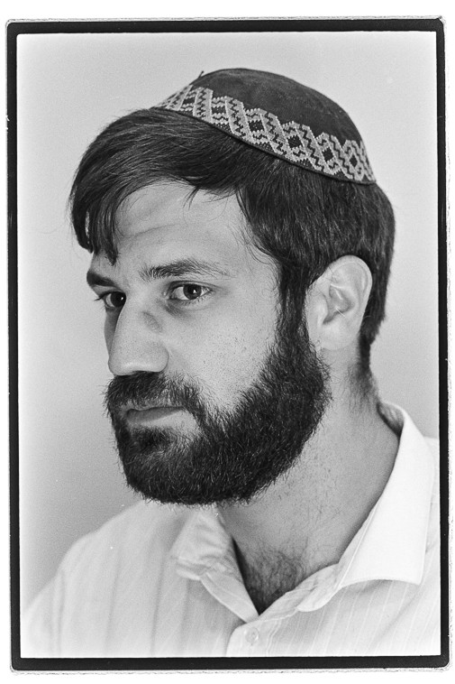 Portrait of a man wearing a kippah 