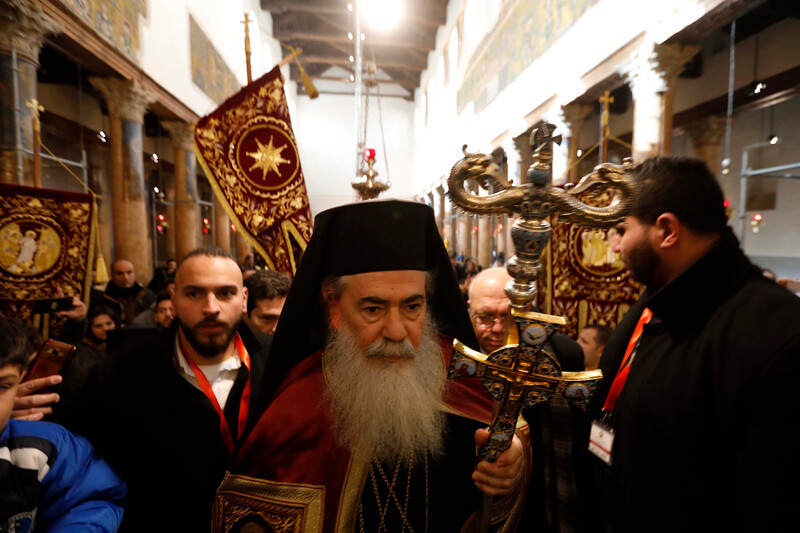Man dressed in klobuk and long beard
