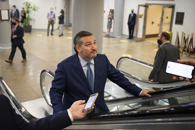 Man ascends escalator