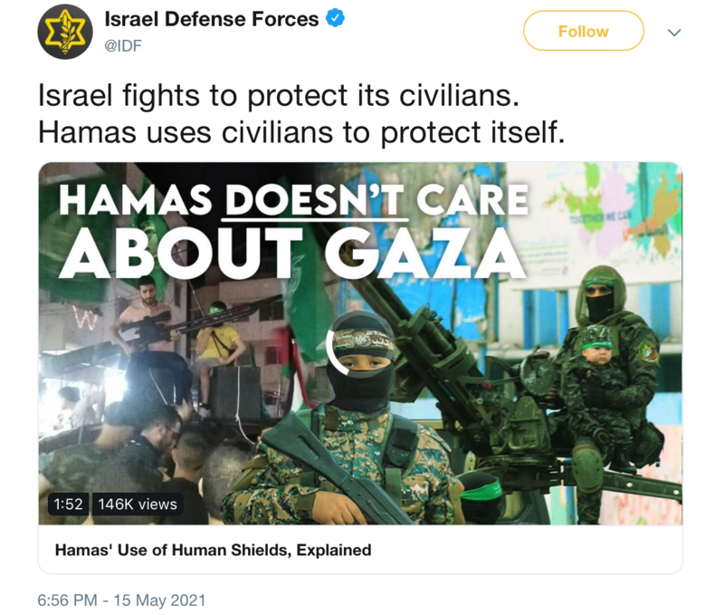 Screenshot of tweet