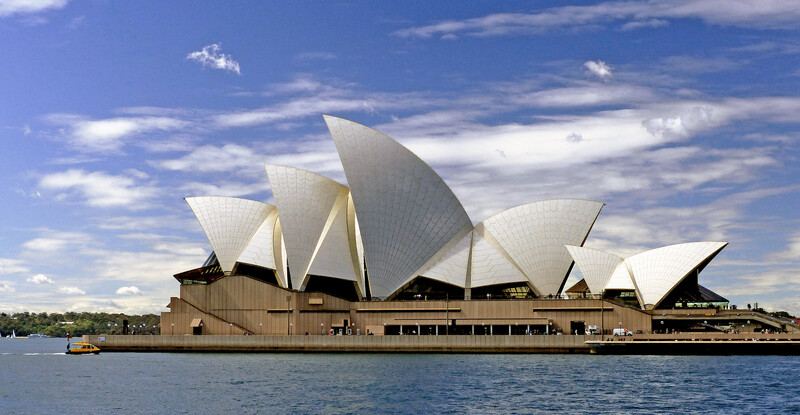 The Sydney Opera House building