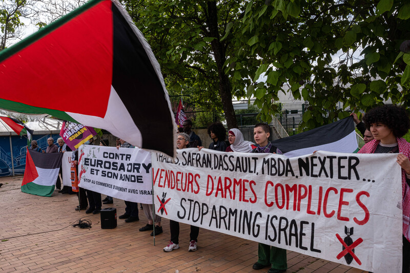 Did an Israeli firm sidestep the Paris weapons fair ban?