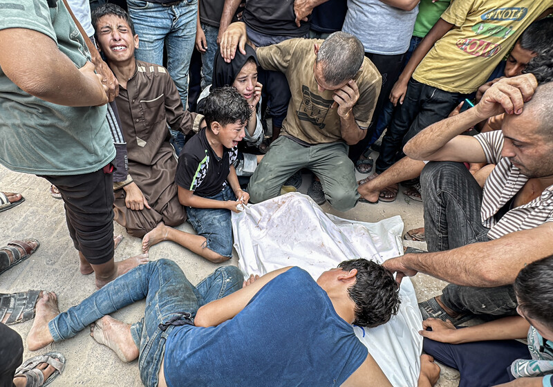 “Piles of flesh were everywhere”