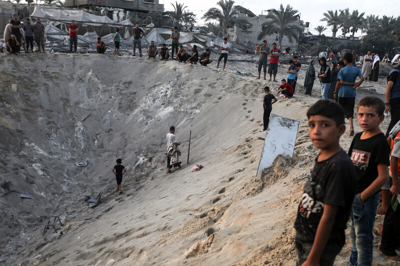 Israel kills 40 in Gaza “humanitarian zone”