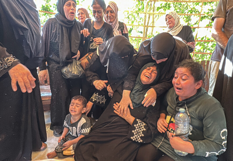 Widow returns daily to hospital where sons were killed