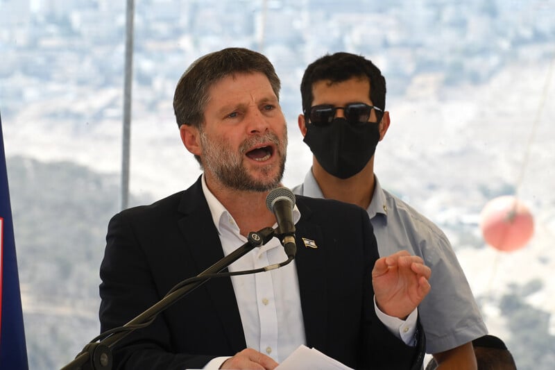 A man speaks into a microphone
