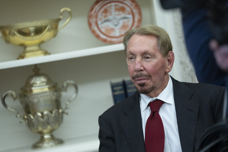 Larry Ellison at the Whte House