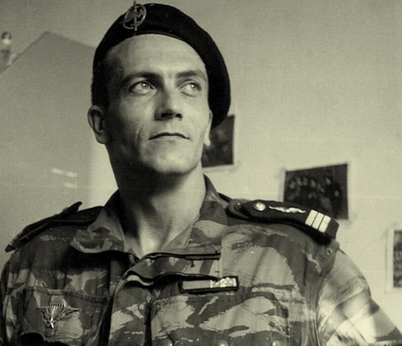 A man in a French army uniform