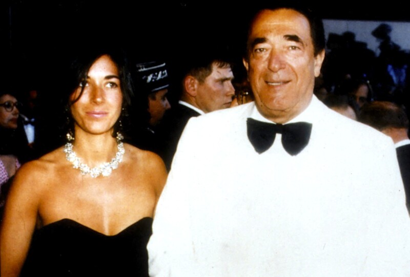 A woman and a man at a party 