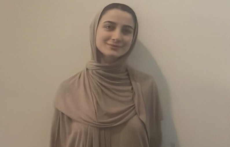 A woman in a hijab