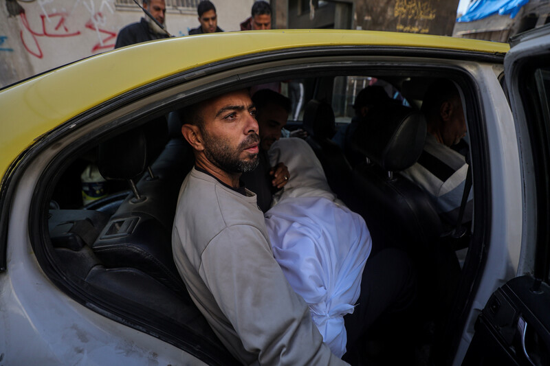 Israel massacres children in Gaza tent shelters