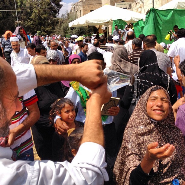 I just had a shower myself #ramadan #aqsa #jerusalem #palestine on Instagram