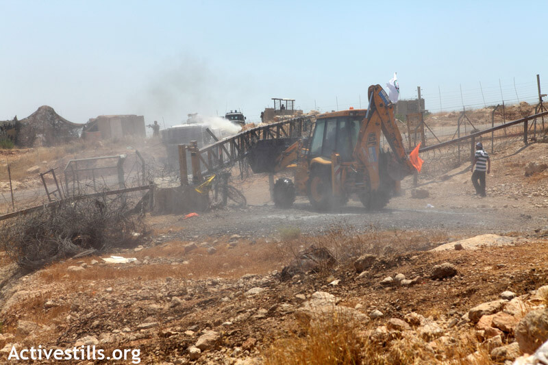 Demonstration against the Wall in Bil'in. 24.06.2011