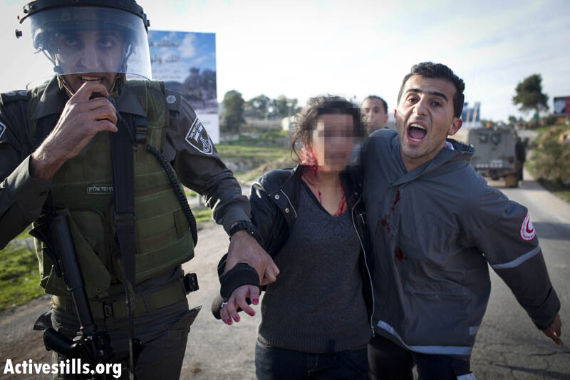 Nabi Saleh, West Bank, 3.2.2012