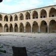 The Khan al-Umdan (Inn of the Pillars) in Akka, Palestine