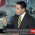 Ynet anchor demands to know who funds Ronnie Barkan's residence in Italy