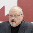 Portrait of Jamal Khashoggi. 