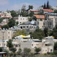Houses inside the Israeli settlement of Beit El, near Ramallah, in the occupied West Bank.
