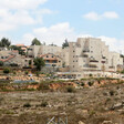 Apartments inside an Israeli settlement near the West Bank city of Ramallah.