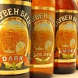 Bottles of beer in a row