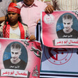 Girl holding banners 