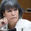 Congresswoman Betty McCollum, seated in House office building