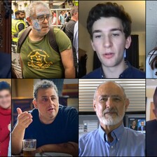 A collage of people featured in the story