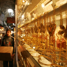 Jewelry in a store 