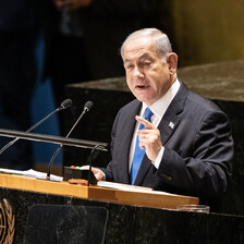 Netanyahu speaks at the UN