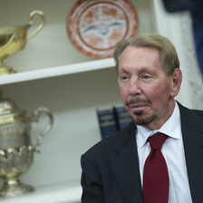 Larry Ellison at the White House