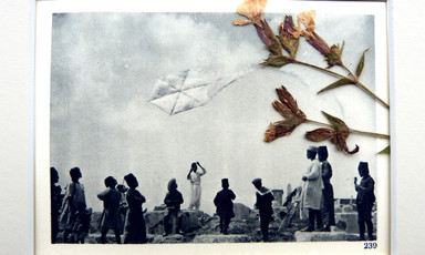 Palestinians flying kites at Jaffa in the 1930s
