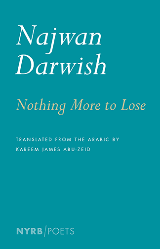 Cover of Najwan Darwish's collection of poetry