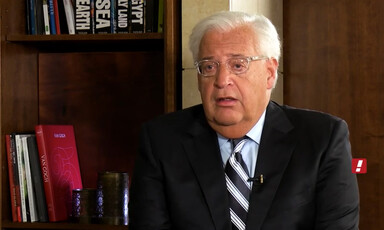 Screenshot of David Friedman seen from chest up