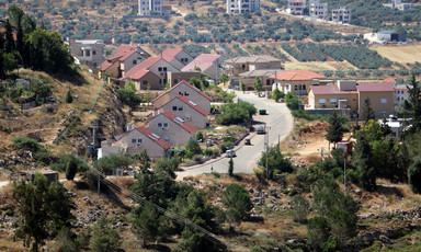 Houses in a rural lanscape