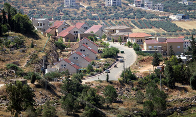 Houses in a rural lanscape