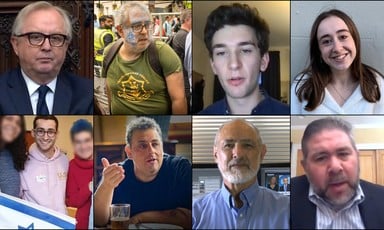 A collage of people featured in the story
